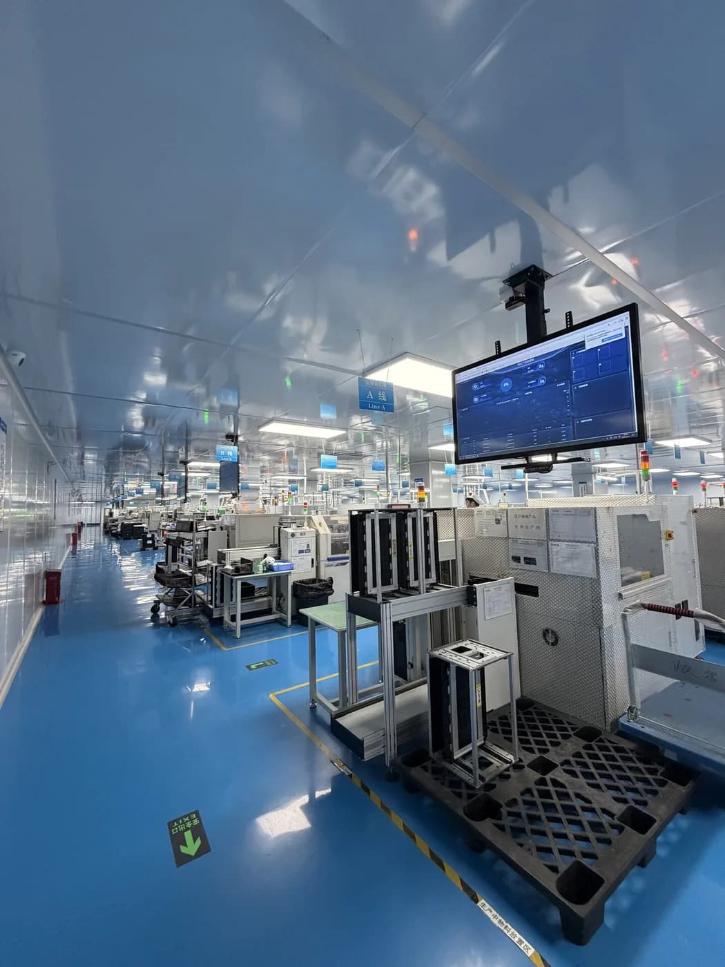 SMT-productiehal in Shenzhen